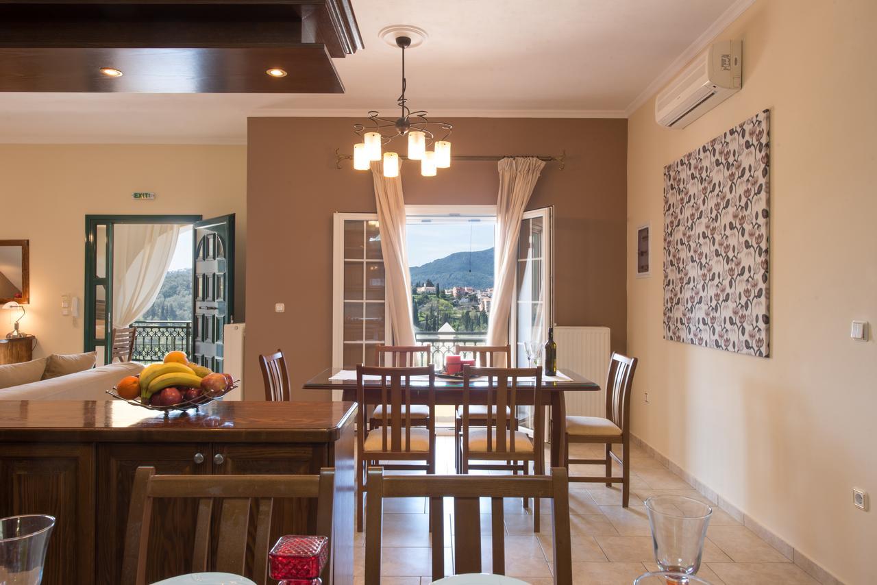 Corfu Villa Kokkini With Swimming Pool Kokkinion Exterior photo