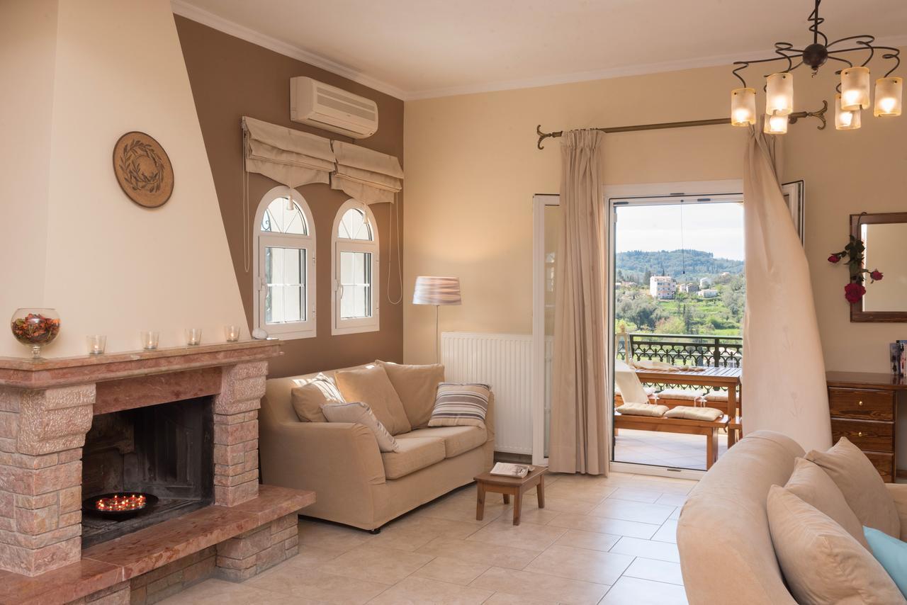 Corfu Villa Kokkini With Swimming Pool Kokkinion Exterior photo
